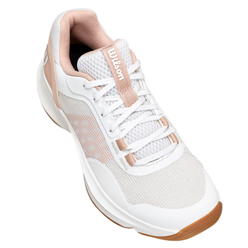 Chaussures de padel Femme Wilson Hurakn Pro V2 Blanc/Rose- Esprit Padel Shop