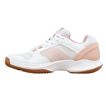 Chaussures de padel Femme Wilson Hurakn Pro V2 Blanc/Marron - Esprit Padel Shop