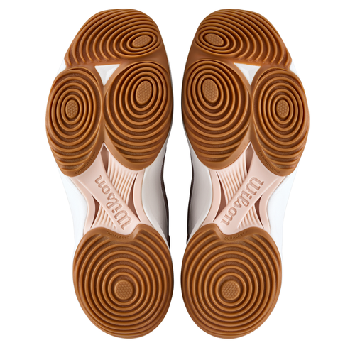 Chaussures de padel Femme Wilson Hurakn Pro V2 Blanc/Rose- Esprit Padel Shop