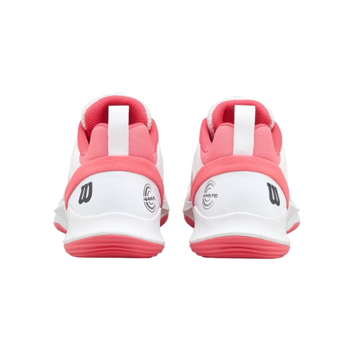 Chaussures de padel Femme Wilson Hurakn Pro V2 Blanc/Rose - Esprit Padel Shop