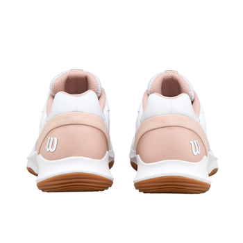 Chaussures de padel Femme Wilson Hurakn Pro V2 Blanc/Rose- Esprit Padel Shop
