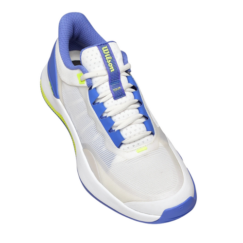 Chaussures de padel Femme Wilson Intrigue Tour Padel Blanc/Bleu - Esprit Padel Shop