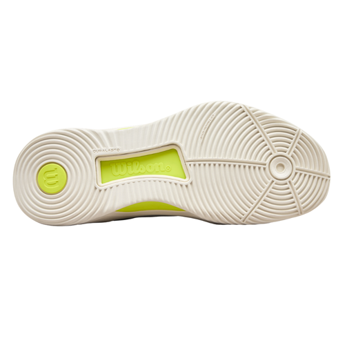 Chaussures de padel Femme Wilson Intrigue Tour Padel Blanc/Jaune - Esprit Padel Shop