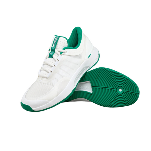 Chaussures de padel Femme Wilson Intrigue Tour Padel Blanc/Vert - Esprit Padel Shop