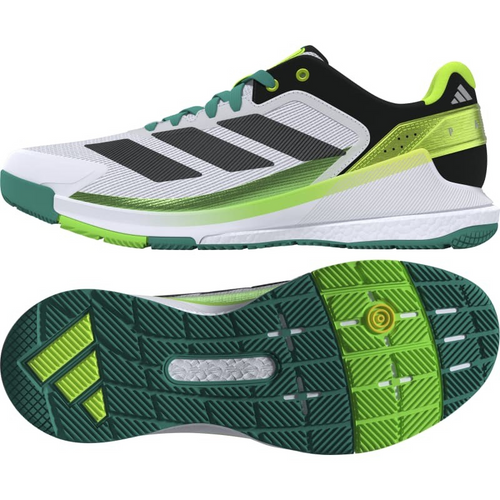 Chaussures de padel Homme Adidas Crazy Quick Boost Blanc/Vert - Esprit Padel Shop