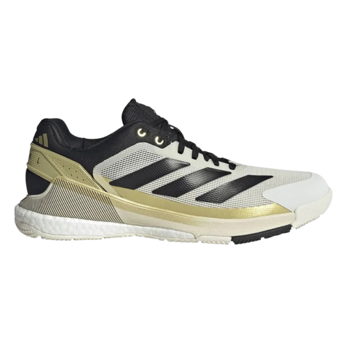 Chaussures de padel Homme Adidas Crazy Quick Boost Blanc/Gold - Esprit Padel Shop