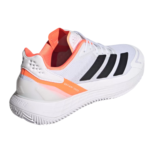 Chaussures de padel Homme Adidas Defiant Speed 2 Blanc/Orange - Esprit Padel Shop