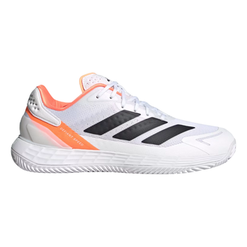 Chaussures de padel Homme Adidas Defiant Speed 2 Blanc/Orange - Esprit Padel Shop