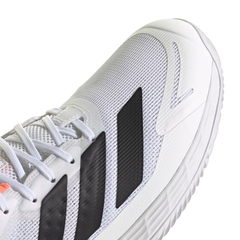 Chaussures de padel Homme Adidas Defiant Speed 2 Blanc/Orange - Esprit Padel Shop
