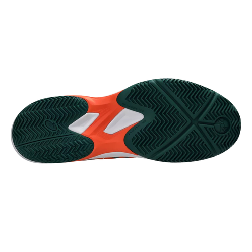 Chaussures de padel Homme Asics Game FF Padel Orange/Vert - Esprit Padel Shop