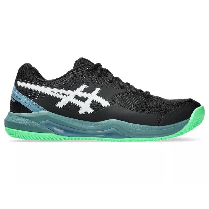 Chaussures de padel Homme Asics Gel-Dedicate 8 Padel Noir/Vert - Esprit Padel Shop