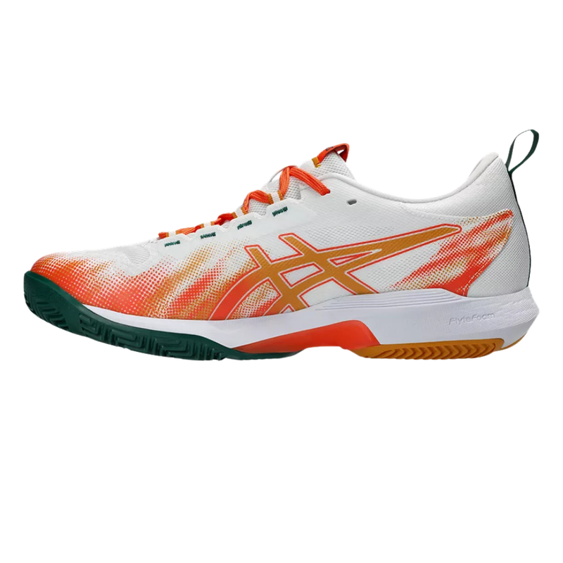 Chaussures de padel Homme Asics Sonic Smash FF Blanc/Orange - Esprit Padel Shop