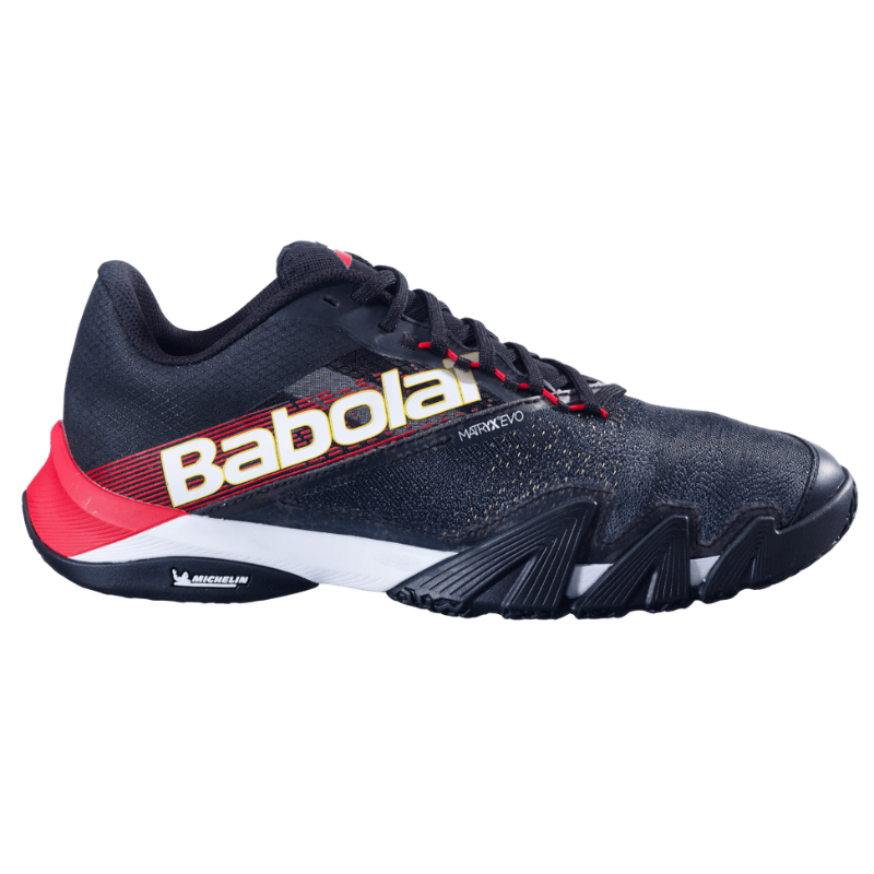Chaussures de padel Homme Babolat Jet Premura 2 Noir/Rouge - Esprit Padel Shop