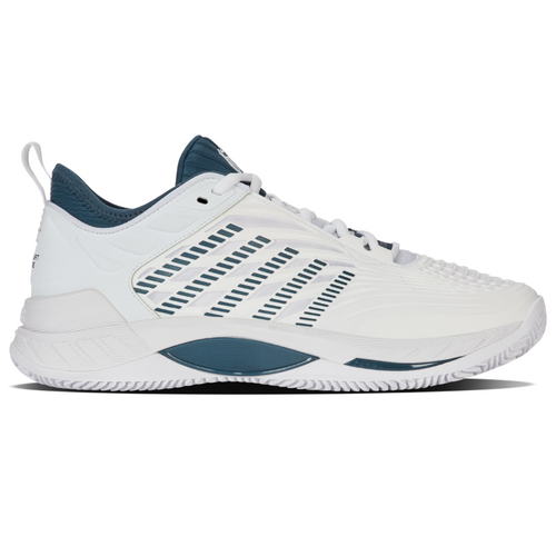 Chaussures de padel Homme K-Swiss Hypercourt Supreme 2 Clay Blanc - Esprit Padel Shop