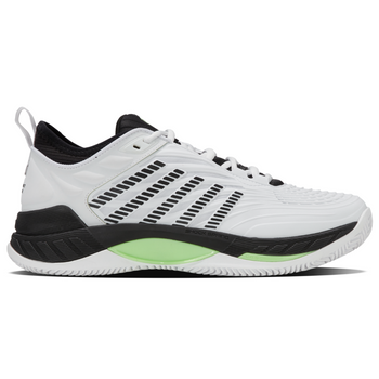 Chaussures de padel Homme K-Swiss Hypercourt Supreme 2 Clay Blanc/Noir - Esprit Padel Shop