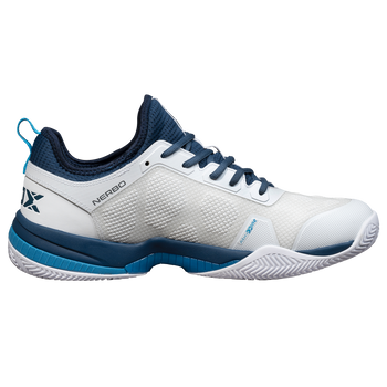 Chaussures de padel Homme Nox Nerbo Blanc/Bleu côté - Esprit Padel Shop