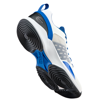 Chaussures de padel Homme Wilson Hurakn Pro V2 Blanc/Bleu - Esprit Padel Shop