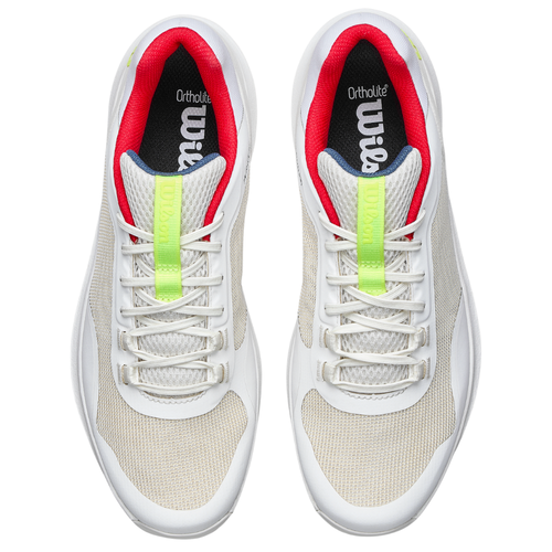 Chaussures de padel Homme Wilson Hurakn Pro V2 Blanc/Jaune - Esprit Padel Shop