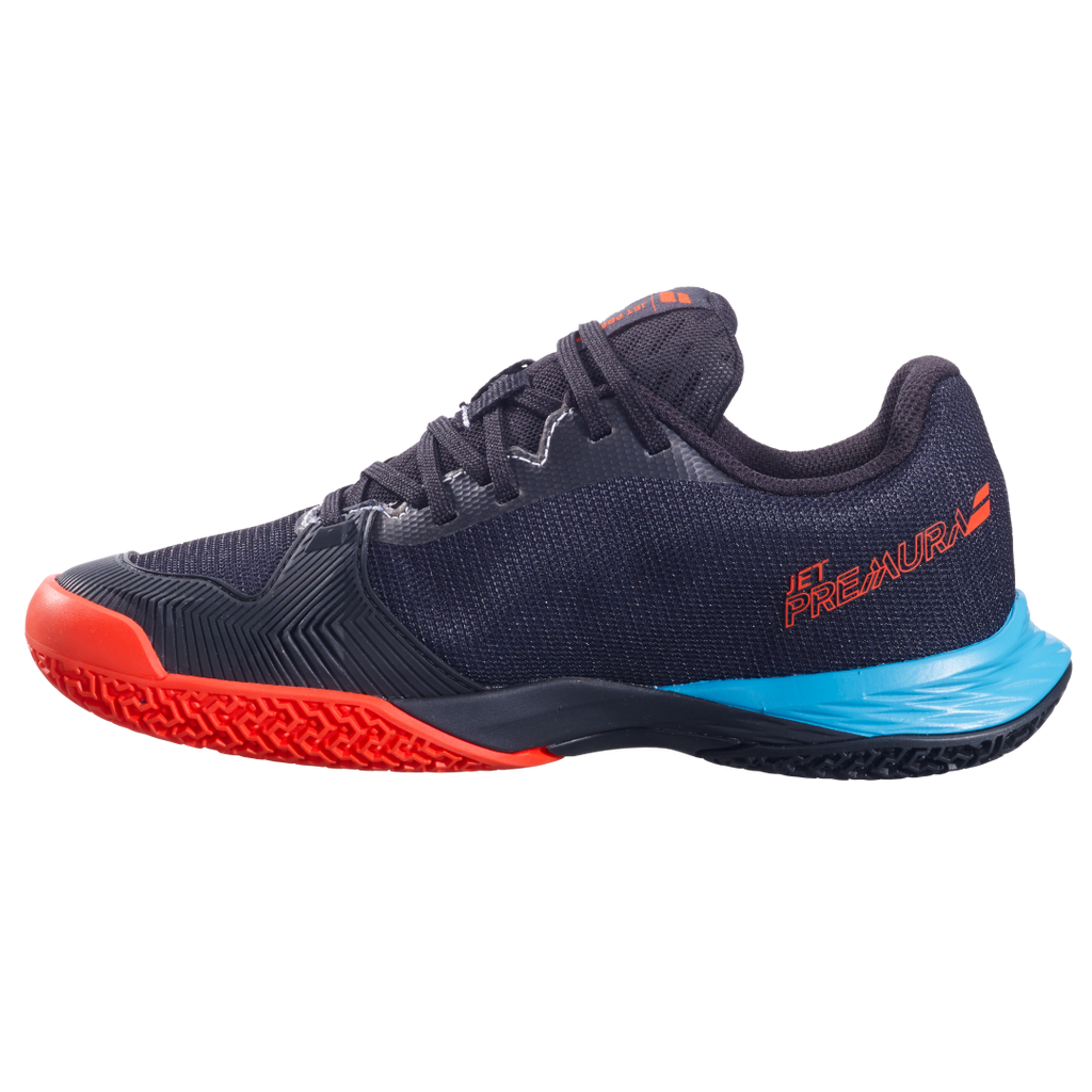 Chaussures de padel Babolat Jet Premura 2 Black / Tomato Red