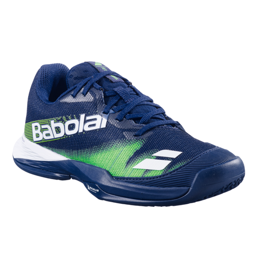 Chaussures de padel Junior Babolat Jet Premura 2 Bleu/Vert - Esprit Padel Shop