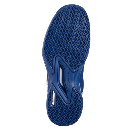 Chaussures de padel Junior Babolat Jet Premura 2 Bleu/Vert - Esprit Padel Shop