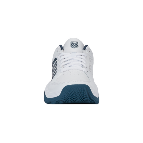 Chaussures de padel K-Swiss Court Express 2 Clay Blanc/Bleu - Esprit Padel Shop