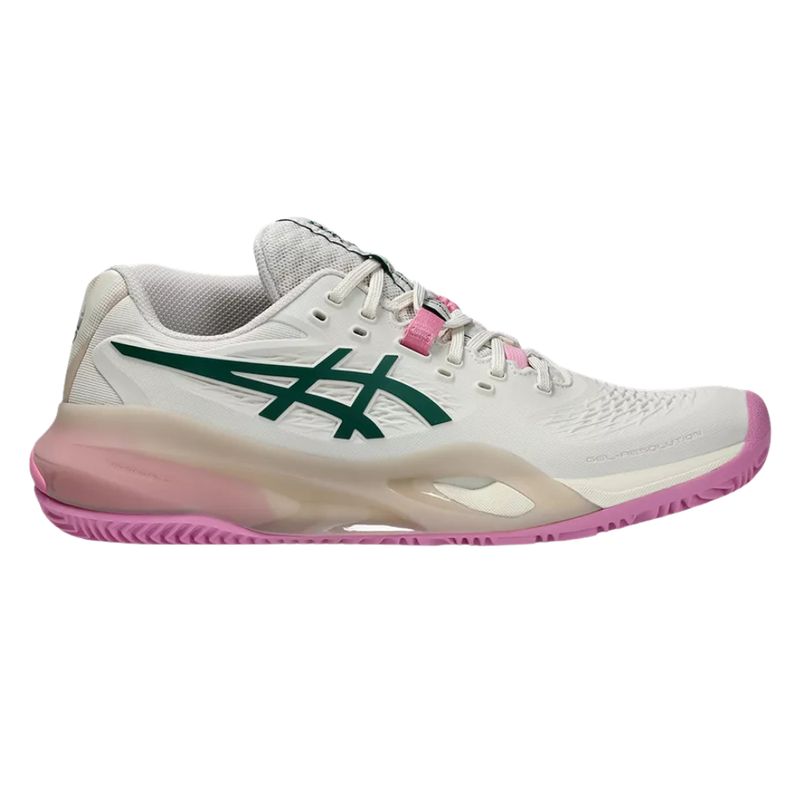 Chaussures de padel Femme Asics Gel-Resolution X Padel Blanc/Rose - Esprit Padel Shop