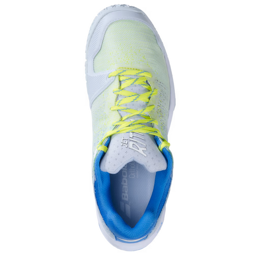 Chaussures de padel Femme Babolat Jet Ritma Bleu dessus - Esprit Padel Shop