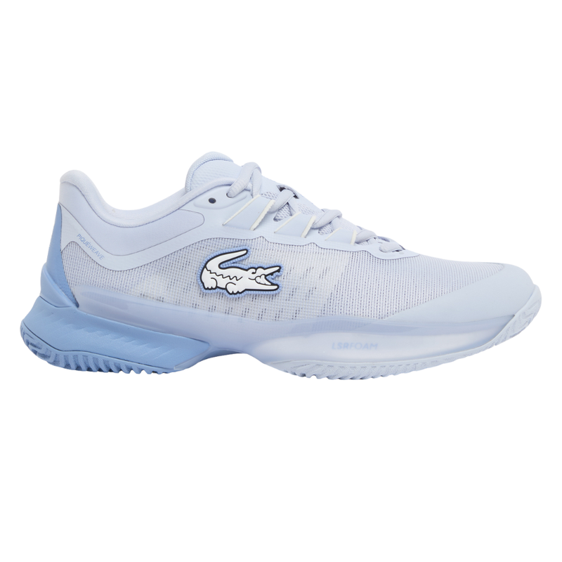 Chaussures de padel Femme Lacoste AG-LT Ultra Clay Bleu - Esprit Padel Shop