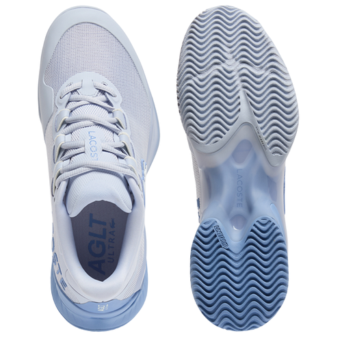 Chaussures de padel Femme Lacoste AG-LT Ultra Clay Bleu - Esprit Padel Shop
