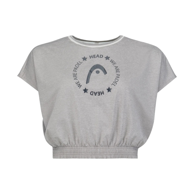 Crop Top Head Padel Gris Femme - Esprit Padel Shop