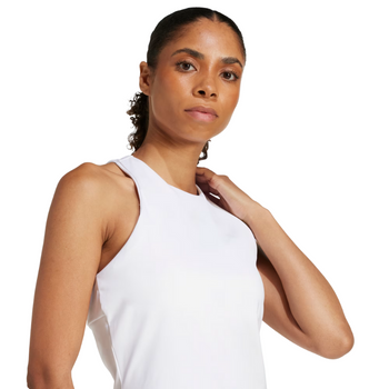 Canotta Adidas Y-Tank ClimaCool Bianco Donna - Esprit Padel Shop