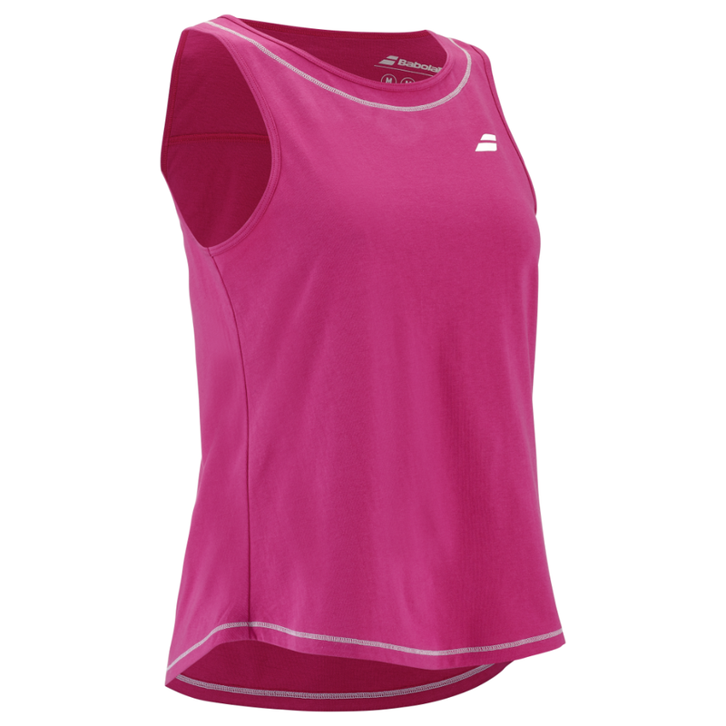 Débardeur Babolat Exercise Cotton Tank Rose Femme - Esprit Padel Shop