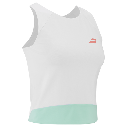 Débardeur Babolat Perf Blanc Femme - Esprit Padel Shop