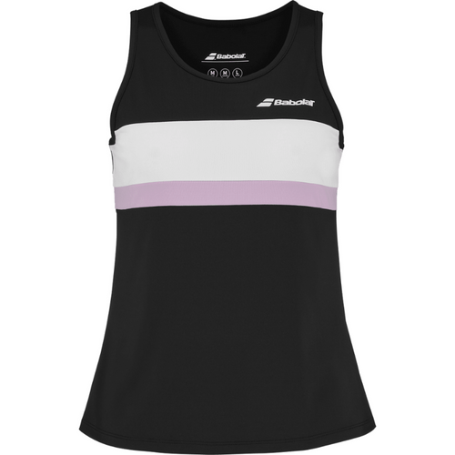 Camiseta de tirantes Babolat Padel Tank Negro Mujer 2025 - Esprit Padel Shop