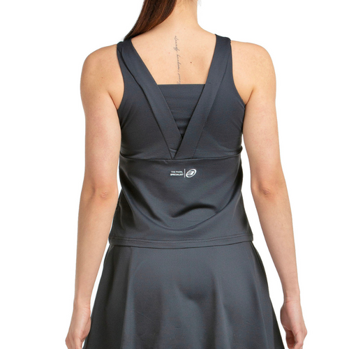 Canotta da donna nera Bullpadel Afosa - Esprit Padel Negozio