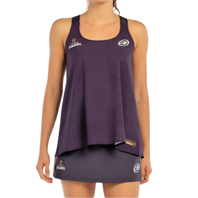 Débardeur Bullpadel Agore Noir Femme - Esprit Padel Shop