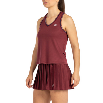 Canotta Bullpadel Aza Rosso Donna - Esprit Padel Shop