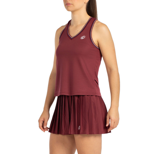 Canotta Bullpadel Aza Rosso Donna - Esprit Padel Shop