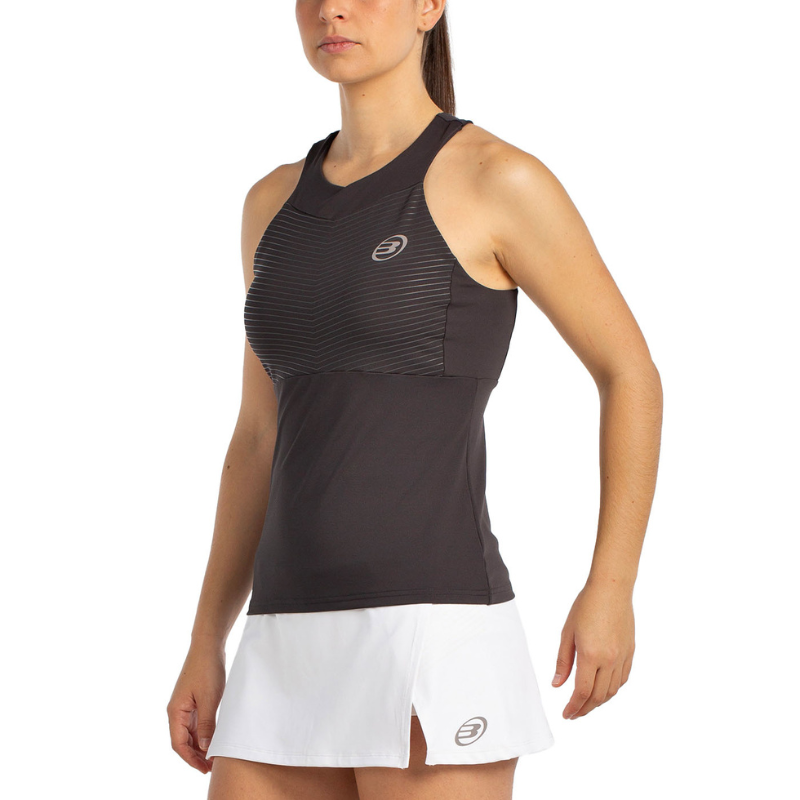 Débardeur Bullpadel Erare Noir Femme - Esprit Padel Shop