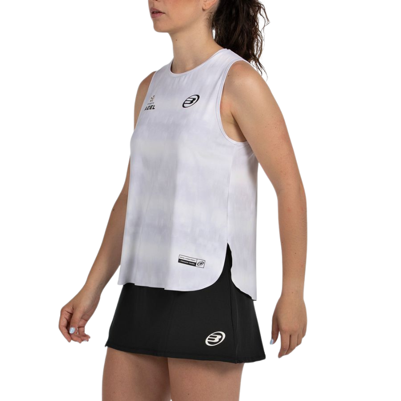Débardeur Bullpadel Parnav Blanc Femme - Esprit Padel Shop