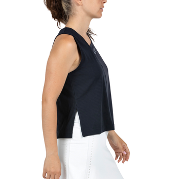 Débardeur Bullpadel Patine Bleu Marine Femme - Esprit Padel Shop
