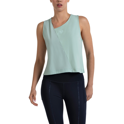 Camiseta de tirantes Bullpadel Patine Verde Mujer - Esprit Padel Shop
