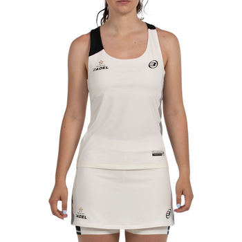 Débardeur Bullpadel Pirac Blanc Femme - Esprit Padel Shop