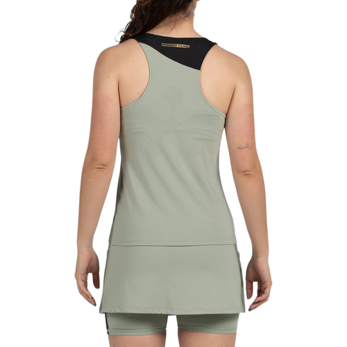Camiseta de tirantes Bullpadel Pirac Verde Mujer - Esprit Padel Shop