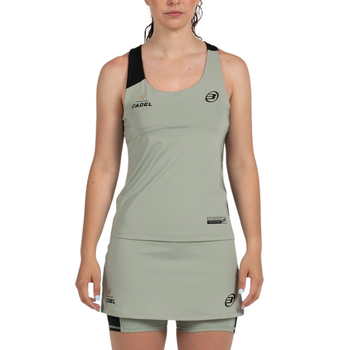 Camiseta de tirantes Bullpadel Pirac Verde Mujer - Esprit Padel Shop