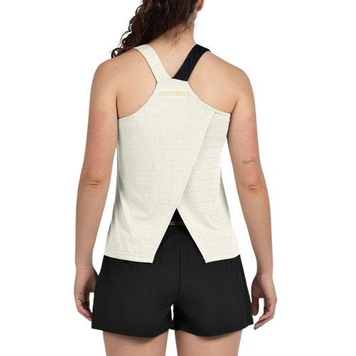 Débardeur Bullpadel Piura Blanc Femme - Esprit Padel Shop