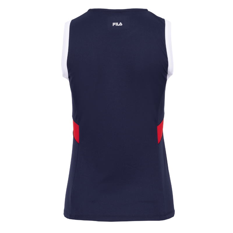 Débardeur Fila Lissy Bleu Marine Femme - Esprit Padel Shop