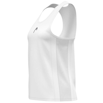 Débardeur Head Club Tech Blanc Femme - Esprit Padel Shop