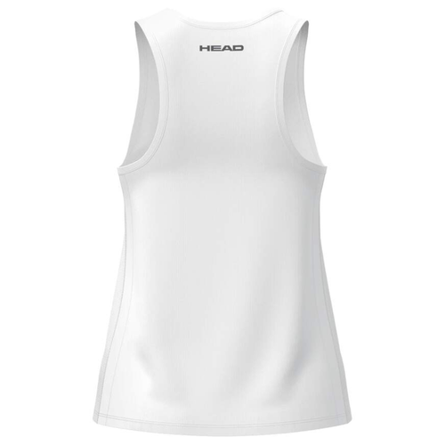 Débardeur Head Club Tech Blanc Femme - Esprit Padel Shop